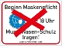 X Maskenpflicht X