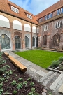 Der Innenhof des STRALSUND MUSEUMs lädt am Tag des offenen Denkmals zum Verweilen ein