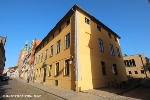 Die Musikschule Stralsund im Landständehaus (links) und dem neuen Gebäudeteil (rechts)