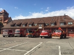 Auch der Fuhrpark der Feuerwehr kann im Rahmen der Berufsvorstellung besucht werden.